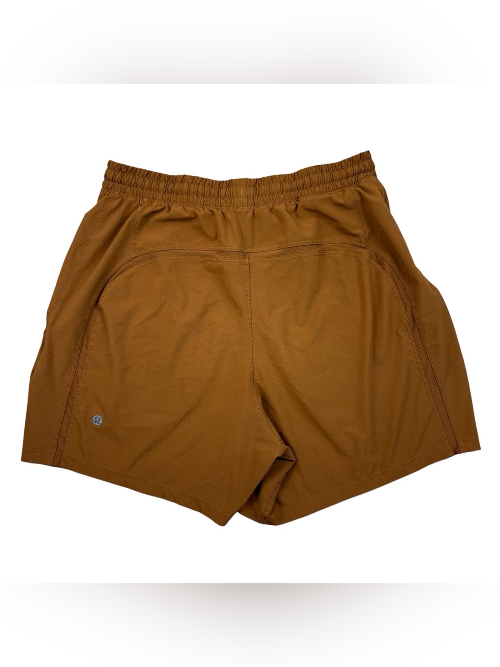 Lululemon Men's Pace Breaker Copper Brown Linerless Gym Shorts 5” Inseam size M